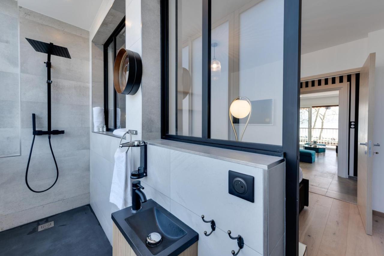Swan Lake - Design Apartment Facing Lake アヌシー エクステリア 写真